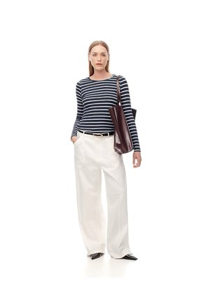 Camibuzo Slim Algodón Rayas Mujer Multicolor