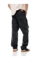 Jean Cargo Recto Negro Hombre Azul de Gef