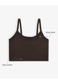 Top Deportivo Soporte Medio Seamless Chocolate Mujer Chocolate de Gef