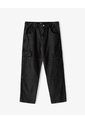 Jean Cargo Recto Negro Hombre Azul de Gef