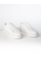 Tenis Casuales Blancos Mujer Blanco de Gef