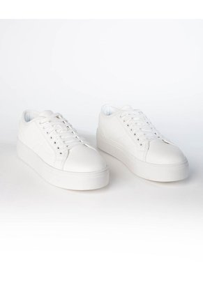 Tenis Casuales Blancos Mujer Blanco