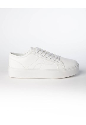 Tenis Casuales Blancos Mujer Blanco