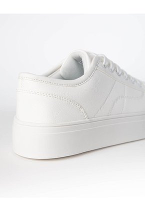 Tenis Casuales Blancos Mujer Blanco
