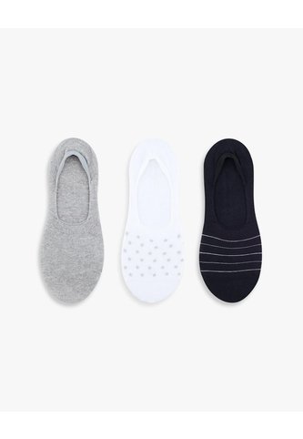 Medias Mujer Baleta Pack X3 Surtido Gef