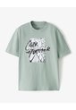 Camiseta Regular Algodón Verde Niño Verde de Gef