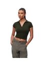 Polo Slim Algodón Verde Mujer Verde de Gef