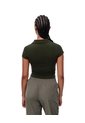 Polo Slim Algodón Verde Mujer Verde de Gef