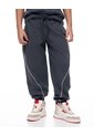 Jogger Regular Tiro Medio Gris Niño Gris de Gef