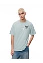 Camiseta Regular Manga Corta Azul Hombre Azul de Gef