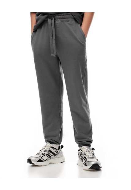 Jogger Regular Gris Niño Gris