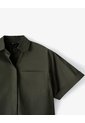 Camisa Oversize Verde Mujer Verde de Gef