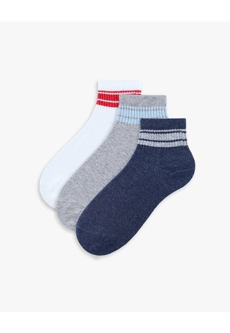 Medias Niño Tobillera Pack X3 Surtido Multicolor Gef