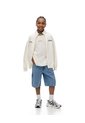Bermuda Denim Regular Algodón índigo Medio Niño Azul Oscuro de Gef
