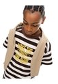 Camiseta Regular Manga Corta Café Rayas Niño Cafe de Gef