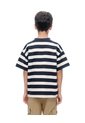 Camiseta Regular Manga Corta Azul Rayas Niño Azul de Gef