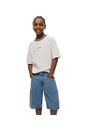 Bermuda Denim Regular Algodón índigo Medio Niño Azul Oscuro de Gef