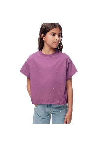 CAMISETA GEF NINA LENDY KD MORADO 28262 Talla 10 Gef