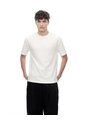 Camiseta Regular Crudo Hombre Beige de Gef