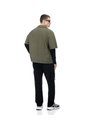 Pantalón Cargo Regular Liviano Negro Hombre Negro de Gef