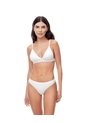 Top Soporte Medio Seamless Blanco Mujer Blanco de Gef