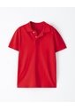Polo Regular Algodón Roja Niño Rojo de Gef