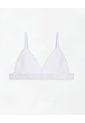 Top Soporte Medio Seamless Blanco Mujer Blanco de Gef