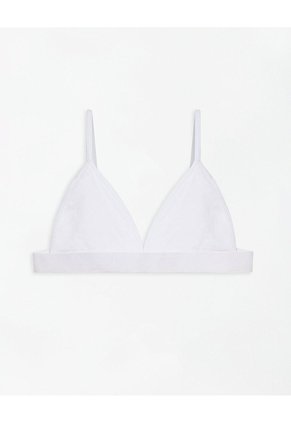 Top Soporte Medio Seamless Blanco Mujer Blanco