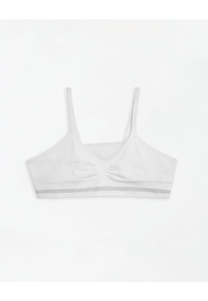 Top Niña Seamless Blanco Blanco