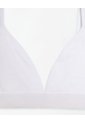 Top Soporte Medio Seamless Blanco Mujer Blanco de Gef