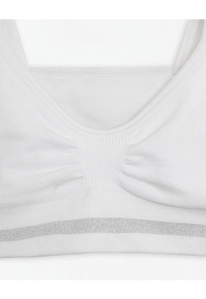 Top Niña Seamless Blanco Blanco