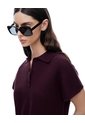 Polo Regular Vinotinto Mujer Violeta de Gef