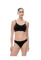 Top Soporte Medio Seamless Copas Removibles Negro Mujer Negro de Gef