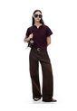 Polo Regular Vinotinto Mujer Violeta de Gef
