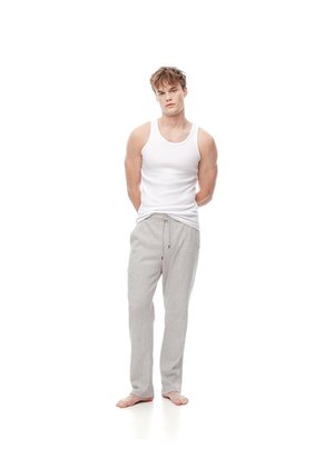 Camisilla Slim Algodón Blanca Hombre Blanco
