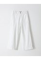 Jean Culotte Tiro Medio Blanco Mujer Blanco de Gef