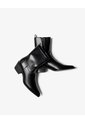 Botas Tipo Western Tacón Medio Negras Mujer Negro de Gef