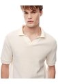 Polo Regular Algodón Vainilla Hombre Beige de Gef