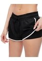 Short Deportivo Ciclista Interno Negro Mujer Negro de Gef