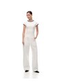 Camiseta Slim Algodón Blanca Mujer Blanco de Gef