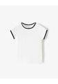 Camiseta Slim Algodón Blanca Mujer Blanco de Gef