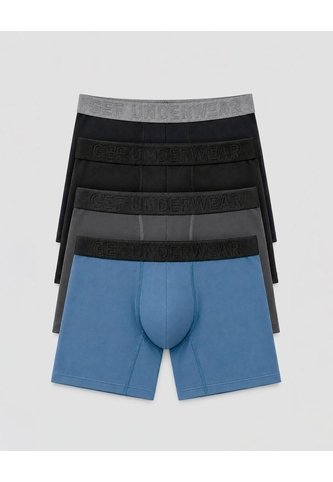 Bóxer Deportivo Medio Antibacterial X4unds Surtido Hombre Multicolor Gef