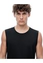 Camisilla Deportiva Antibacterial Negra Hombre Negro de Gef