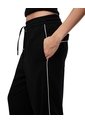 Pantalón Tiro Alto Liviano Negro Mujer Negro de Gef
