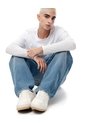 Tenis Casuales Blancos Hombre Blanco de Gef