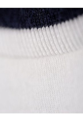 Camiseta Regular Algodón Jersey Azul Hombre Blanco