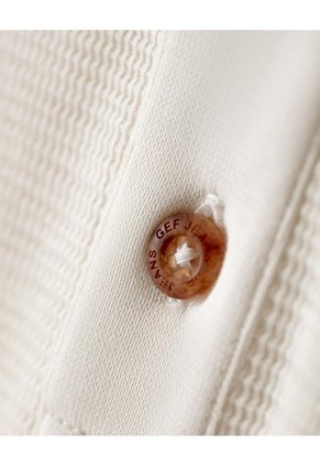 Camibuzo Regular Algodón Vainilla Hombre Beige