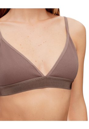 Top Soporte Medio Seamless Café Mujer Cafe