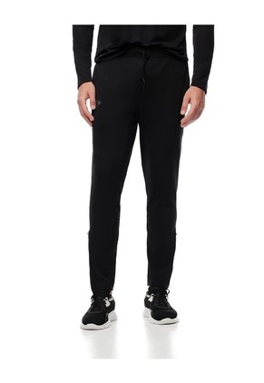 Pantalón Deportivo Control Humedad Negro Hombre Negro