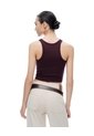 Camiseta Slim Vinotinto Mujer Violeta de Gef